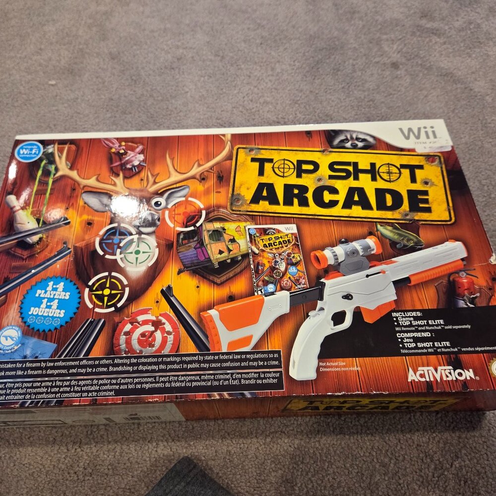 Wii top shot arcade